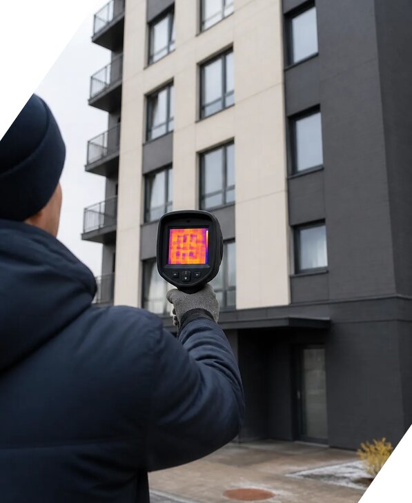 Тепловизионное обследование зданий в Красном Сулине от 5103 р. | ЭкспертизаРоссия