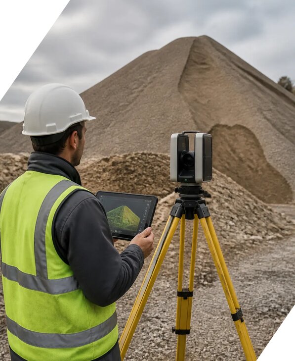 Лазерное 3D сканирование насыпей в Красном Сулине от 15309 р. | ЭкспертизаРоссия